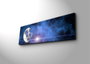 Wallity Lienzo Decorativo Iluminado con LEDs Multicolor 30 x 90 cm